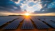 farm solar energy sun rays
