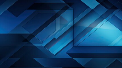 Sticker - lines modern abstract background blue