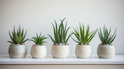 Wall Mural - green aloe