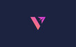 letter v with plane logo icon design vector design template inspiration