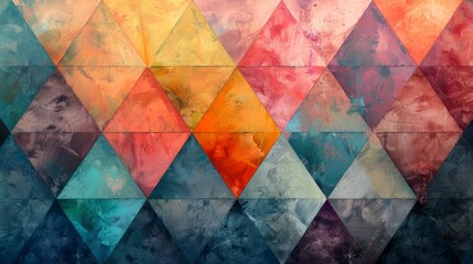 Poster - Abstract geometric Pastel background Special Gradient graphic pattern.