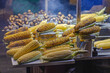 Grilled Corn on Cob at Street Stall Night Market