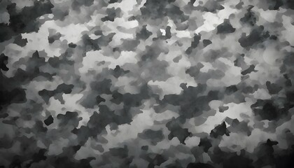 Gray camouflage background, army uniform texture, modern print