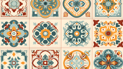 set of seamless patterns