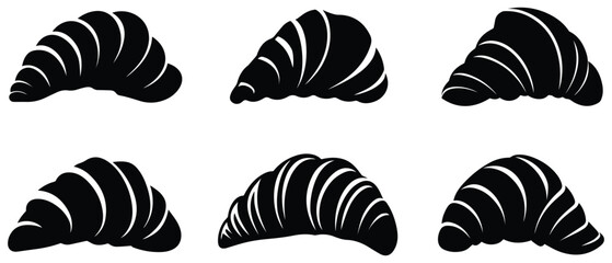 Croissant icon. Bakery and pastry theme. Isolated design. Vector illustration