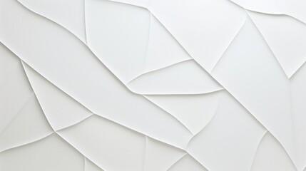 A high-definition photo of an elegant, minimalist abstract pattern with clean lines and subtle textures, set against a flawless white background.