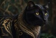 Black Fantasy Panther Cat