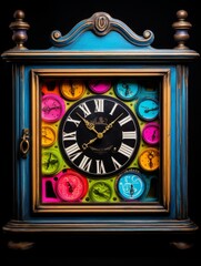 Wall Mural - Antique Clock Inviting Exploration Through Time