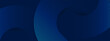© BoBloob - blue background with curved and overlapping blue gradient lines