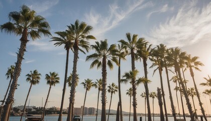 Wall Mural - palm trees