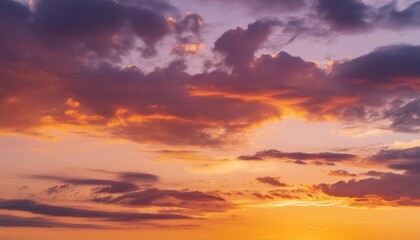 Wall Mural - abstract vivid sky at sunset