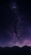 © we360designs - Majestic Night Sky Over Mountain Range
