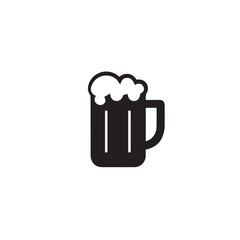 Wall Mural - Beer mug with foam in cartoon, doodle style . Image for t-shirt, web, mobile apps and ui. Isolated 2d vector illustration in logo, icon, sketch style, Eps 10, black and white. AI Generative