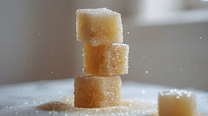 Poster - Refined sugar cubes
