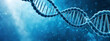 © Five Million Stocks - DNA gene background science helix cell genetic medical biotechnology biology bio. Technology gene DNA abstract molecule medicine blue 3D background research digital futuristic human concept health