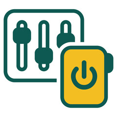 Automation duotone icon