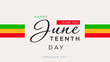 JUNETEENTH CELEBRATION. commemorating Freedom Day, Emancipation Day. holiday in the United States. June 19. Juneteenth celebration