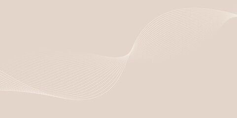 Wall Mural - Abstract background with dynamic wavy lines, Digital future technology concept background, vector illustration,