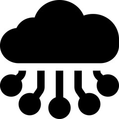 Poster - cloud computing icon