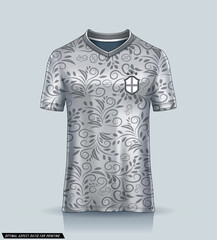 Wall Mural - Soccer jersey template sport t shirt design