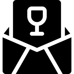 Sticker - invitation icon