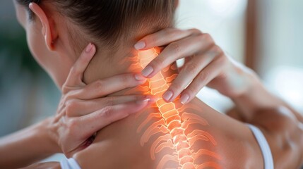 Cervical spondylosis a general term for age related wear and tear affecting the spinal disks in your neck, The disks dehydrate and shrink, signs of osteoarthritis develop