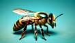 A coloful honey bee (207)