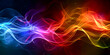 Abstract bright background with smoke