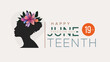JUNETEENTH. commemorating Freedom Day, Emancipation Day. holiday in the United States. June 19. Juneteenth celebration