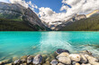 Beautiful nature of Lake Louise in Banff National Park, Canada