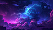 bolt icon accompanied  storm clouds representing thunderstorms and electrical activity in the atmosphere with bolts of lightning illuminating the dark sky and thunder 