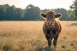 © Tatiana - Funny close up portrait of a cow in a meadow on a wide angle camera