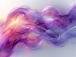 Abstract image with violet dynamic swirling lines.
