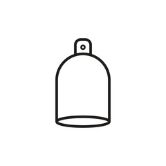 Wall Mural - perfume bottle icon logo