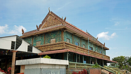 Wall Mural - Samprov Pram temple complex in bokor hills