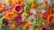 Culinary Kaleidoscope: Vibrant Hues and Textures in Edible Form