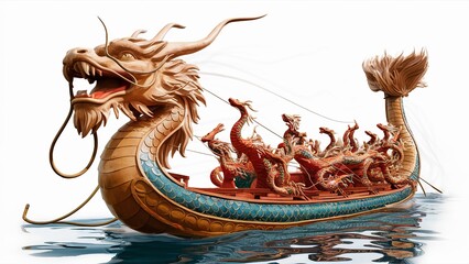 Canvas Print - Chinese Dragon Boat Festival, Dragon boat, Dragon boat race, Dragon Heaa