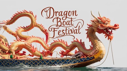 Wall Mural - Chinese Dragon Boat Festival, Dragon boat, Dragon boat race, Dragon Heaa