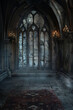 Gothic Studio Hintergrund, düsterer Hintergrund mit mystischer Atmosphäre