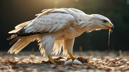 Wall Mural - white tailed hawk