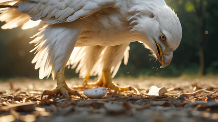 Wall Mural - portrait of a eagle