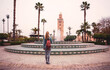 Tour tourism, travel destination in Marrakesh, Koutoubia mosque- Morocco