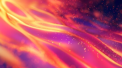 Wall Mural - gradient background with circles and waves with abstract space deep color background with deep and d