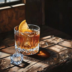 Wall Mural - 
Sazerac cocktail