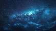 Milky way galaxy and starfiled on night sky background hyper realistic 