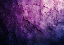Abstract Purple Cracked Concrete Wall Texture Background