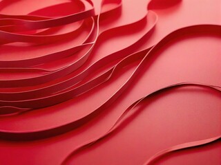 Wall Mural - red silk background