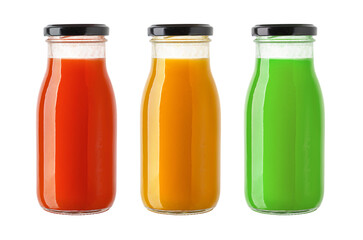 Canvas Print - a small bottles smoothie