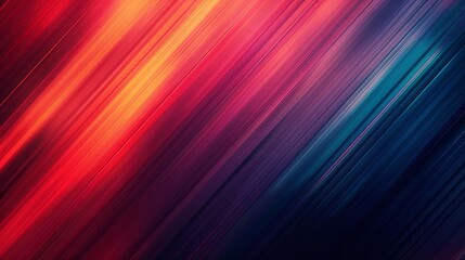 Wall Mural - minimalist background with blurred lines and vibrant colors