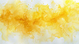 Fototapeta Dziecięca - Abstract yellow watercolor background.Hand painted watercolor.